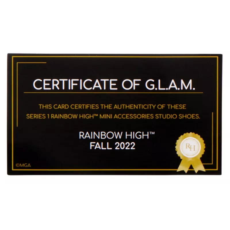 Rainbow High Mini Priedų Aulinukai – Serija 1, S Asortimentas PDQ