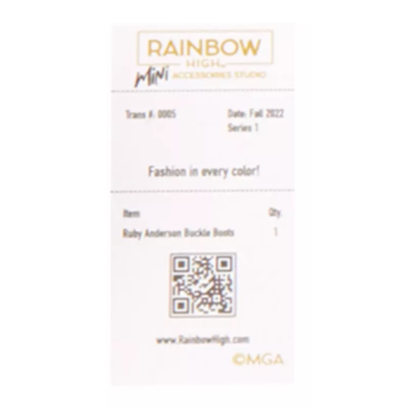 Rainbow High Mini Priedų Aulinukai – Serija 1, S Asortimentas PDQ