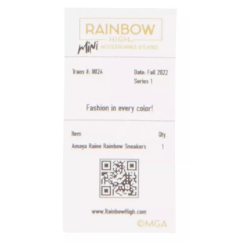 Rainbow High Mini Priedų Aulinukai – Serija 1, S Asortimentas PDQ