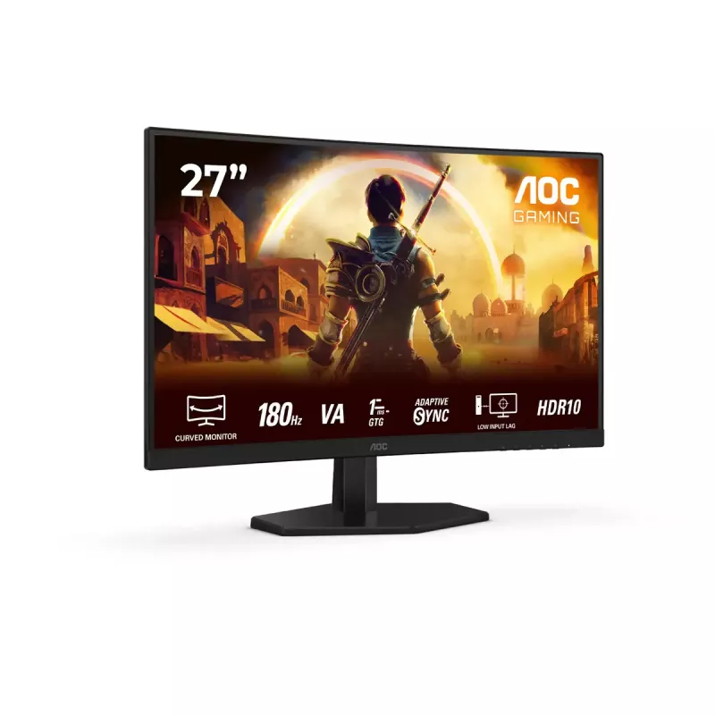 Monitorius AOC G4 C27G42E 68,6 cm (27 col.) 1920 x 1080 pikselių Full HD LED Juodas, Raudonas