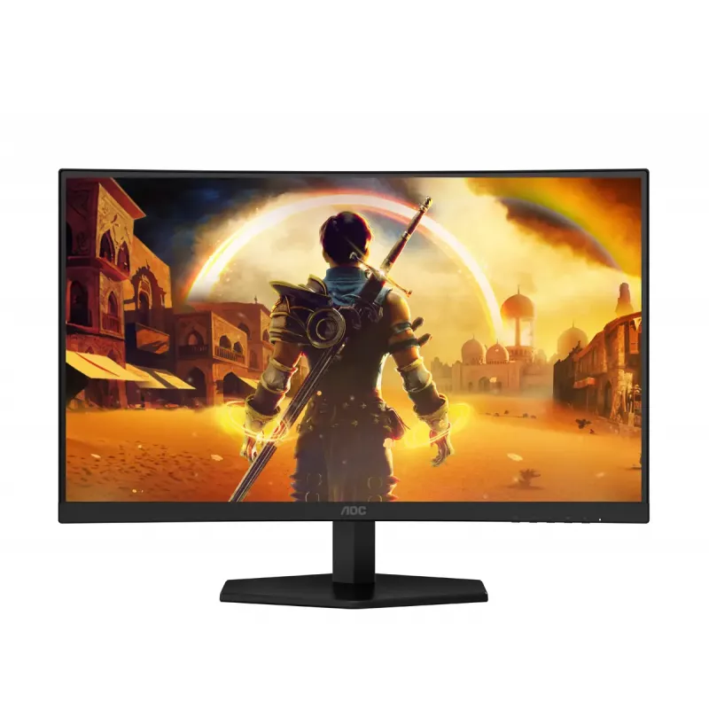 Monitorius AOC G4 C27G42E 68,6 cm (27 col.) 1920 x 1080 pikselių Full HD LED Juodas, Raudonas
