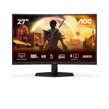 Monitorius AOC G4 C27G42E 68,6 cm (27 col.) 1920 x 1080 pikselių Full HD LED Juodas, Raudonas