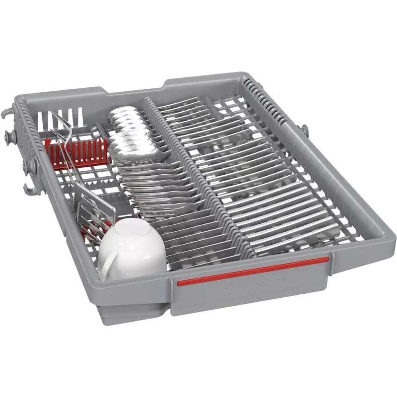 Integruojamas indaplovė Bosch Serie 4 SPV4HMX49E — siauras 45 cm, 10 vietų, 44 dB, 6 programų