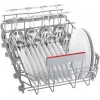 Integruojamas indaplovė Bosch Serie 4 SPV4HMX49E — siauras 45 cm, 10 vietų, 44 dB, 6 programų