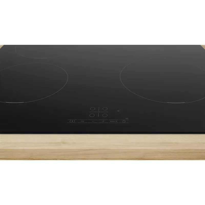 Bosch Serie 4 PUE611BB5E indukcinė kaitlentė juoda įmontuojama 60 cm 4 zonos