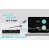 i-tec Universal KVM HUB 2x USB-C 2x USB-A 3.0 5000 Mbit/s Juoda
