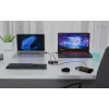 i-tec Universal KVM HUB 2x USB-C 2x USB-A 3.0 5000 Mbit/s Juoda