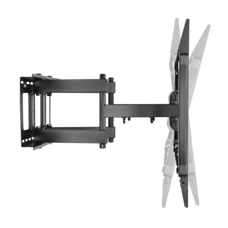 Manhattan pilno judesio sieninis laikiklis televizoriams ir monitoriams, 37–100 colių, VESA 200x200–900x600 mm, 80 kg, juodas
