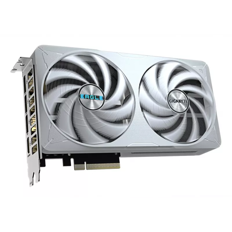 GIGABYTE GeForce RTX 5060 Ti EAGLE OC ICE 16G vaizdo plokštė - 16 GB GDDR7, 128 bitų, PCI-E 5.0, 2617 MHz, 3x DisplayPort, 1x HDMI