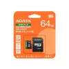 MicroSDXC atminties kortelė ADATA Speed Plus 64GB UHS-I U3, V30, A2