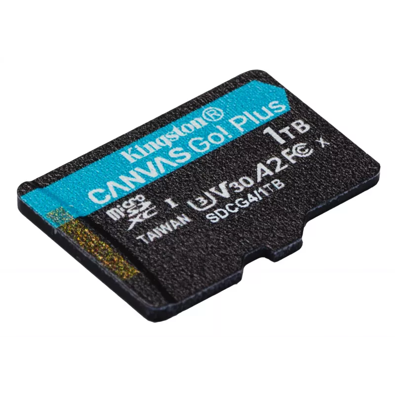 Kingston Technology Canvas Go! Plus Gen4 1 TB microSDXC 200R A2 U3 be adapterio