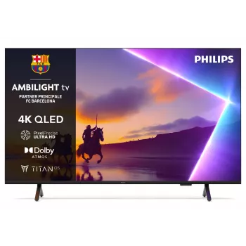 Philips 85PUS8510/12 televizorius 2.16 m (85 col.) 4K Ultra HD QLED Smart TV Wi-Fi juodas