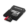 ADATA AUSDX256GUI3V30SHA2-RA1 256 GB microSDXC atminties kortelė UHS-I Class 10 V30 (skaitymas 100 MB/s, rašymas 80 MB/s) su SD adapteriu