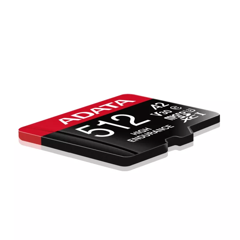 ADATA 512GB microSDXC A2 V30 U3 klasės 10 atminties kortelė, 100/85 MB/s