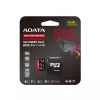 ADATA 512GB microSDXC A2 V30 U3 klasės 10 atminties kortelė, 100/85 MB/s