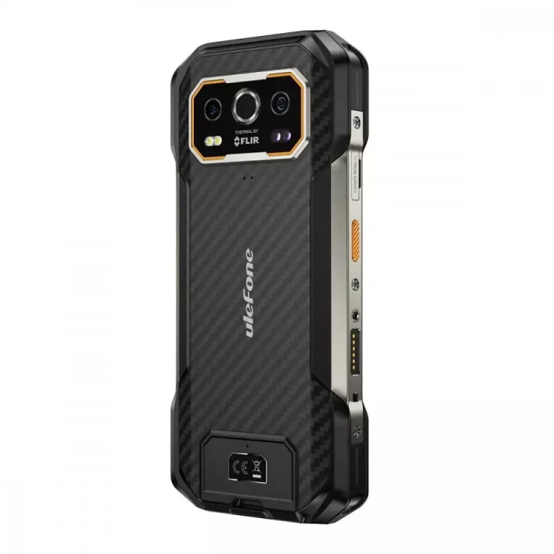 Išmanusis telefonas UleFone Armor 27T 6,58 colio 12GB RAM 256GB juodas, energijos klasė A
