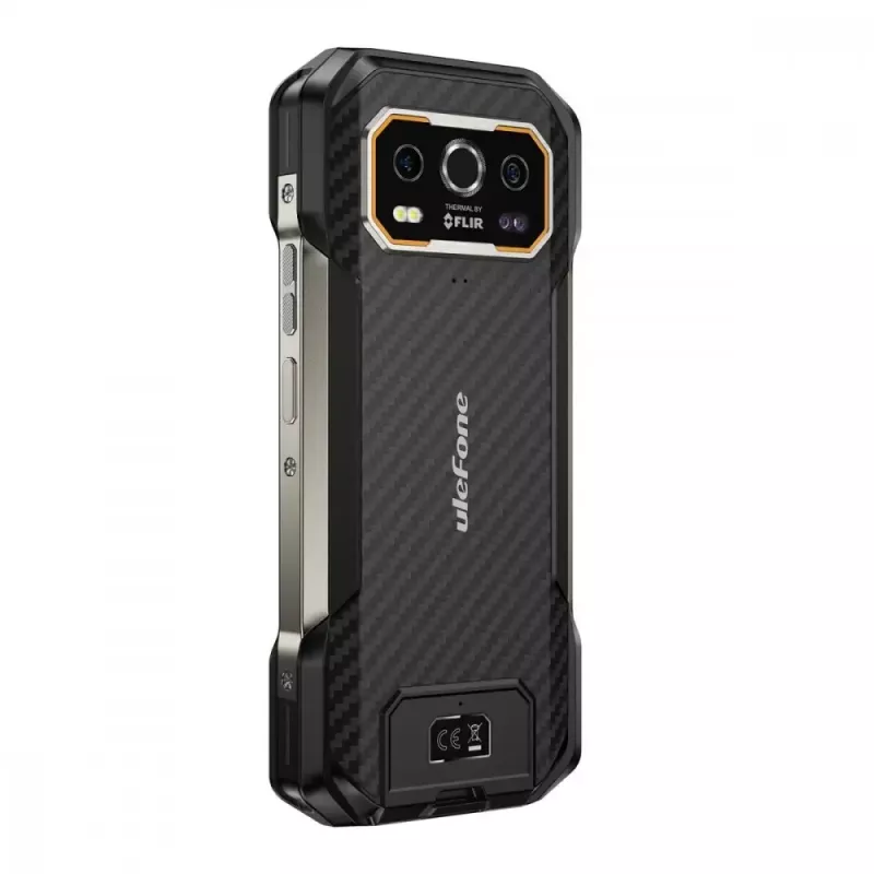Išmanusis telefonas UleFone Armor 27T 6,58 colio 12GB RAM 256GB juodas, energijos klasė A