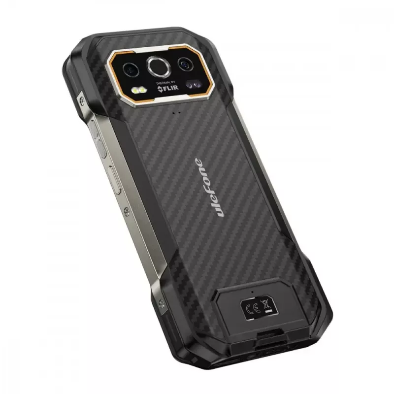 Išmanusis telefonas UleFone Armor 27T 6,58 colio 12GB RAM 256GB juodas, energijos klasė A