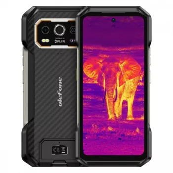 Išmanusis telefonas UleFone Armor 27T 6,58 colio 12GB RAM 256GB juodas, energijos klasė A