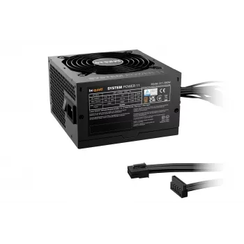 be quiet! System Power 11 650W maitinimo blokas 20+4 pin ATX ATX Juoda