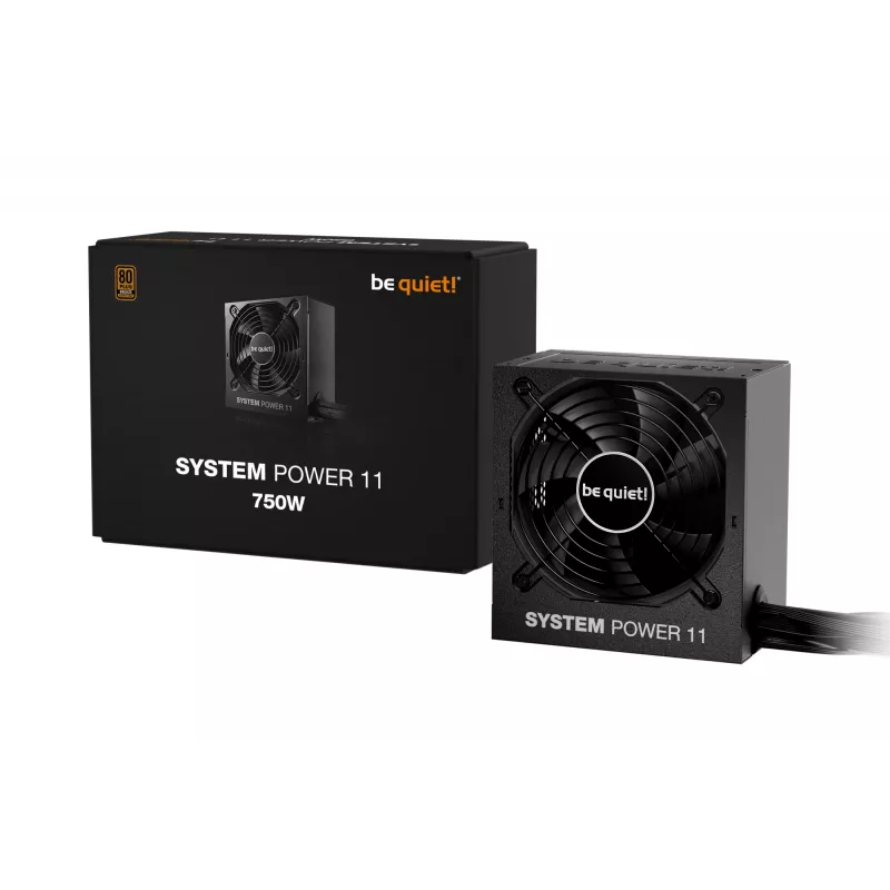 be quiet! System Power 11 750W maitinimo blokas 20+4 pin ATX ATX juodas