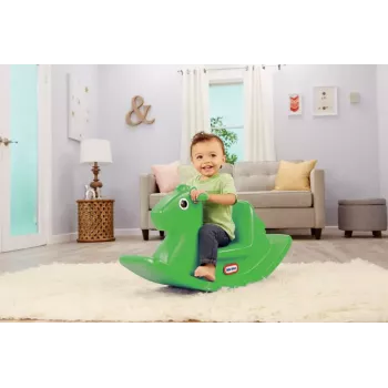 Supamasis žaislas Little Tikes Ricking Horse 174209E3 kalkių žalia – mažylio supynė vidaus žaidimams