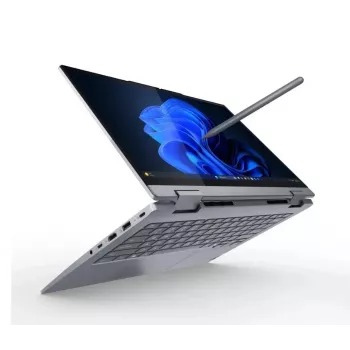 Nešiojamas kompiuteris Lenovo ThinkBook 14 G5 2in1 14.0 col. Ultra 5 225U 16GB 512GB INT W11Pro Touch Luna Grey