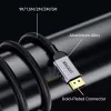 DisplayPort kabelis Unitek C1628GY01-2M — 2 m, DisplayPort 2.1, 7680×4320 iki 240 Hz, 32.4 kanalų, alavuotas varis