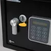 Saugos seifas Yale YSG/250/DB2 – plieninis, kombinacinis užraktas, 16 L, juodas, montuojamas ant grindų/sienos