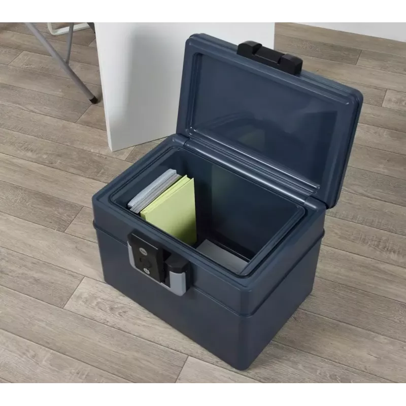 Laisvai pastatomas seifas Yale YFWC/329/KB1 16.5L raktinis užraktas juodai pilkas