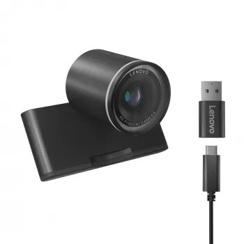 Lenovo 4XC1Q25246 vaizdo kamera 8 MP 1920 x 1080 pikseliai USB-C Juoda
