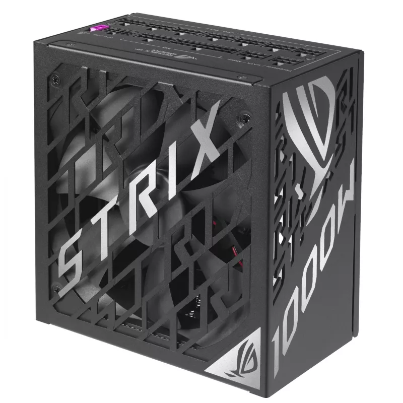ASUS ROG STRIX-1000P-GAMING maitinimo blokas 1000 W 20+4 pin ATX ATX Juoda, Sidabrinė