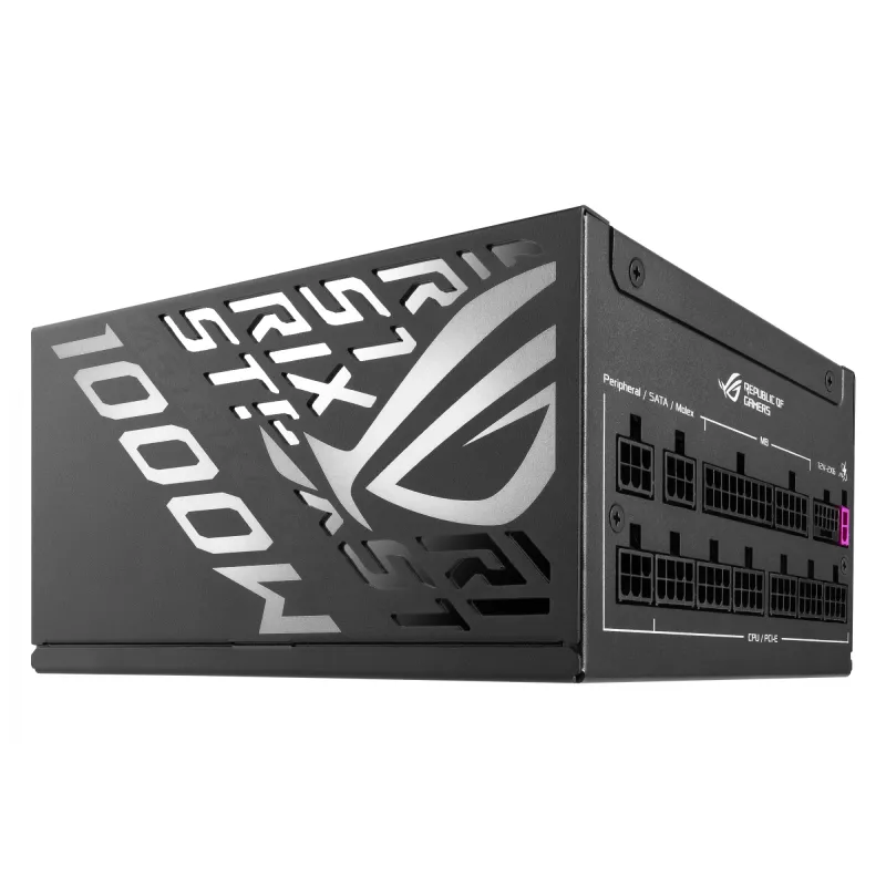 ASUS ROG STRIX-1000P-GAMING maitinimo blokas 1000 W 20+4 pin ATX ATX Juoda, Sidabrinė