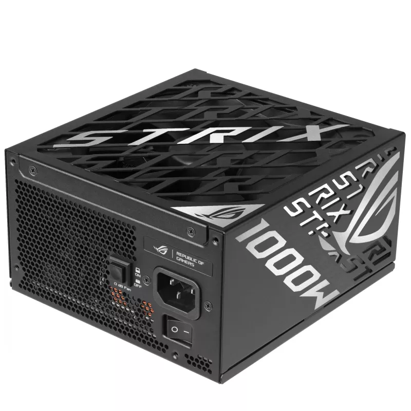 ASUS ROG STRIX-1000P-GAMING maitinimo blokas 1000 W 20+4 pin ATX ATX Juoda, Sidabrinė