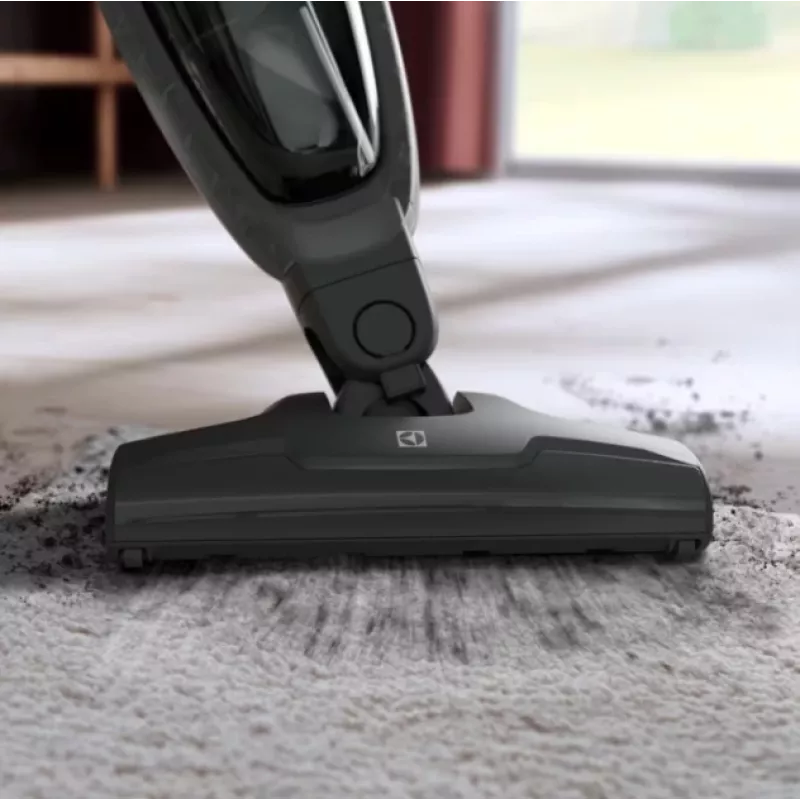 Elektrinis šluotinis siurblys Electrolux ES31CB18SH, belaidis, sausas valymas, be maišelio, 0.3 L, baltas