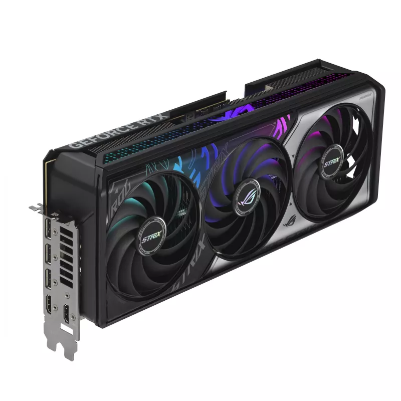 Vaizdo plokštė ASUS GeForce RTX 5070 Ti OC Edition – 16 GB GDDR7, PCIe 5.0, 256 bitų, 3 lizdų, 332 mm, 3 ventiliatoriai