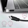 Axagon HMC-5G21 USB 10Gbps centrinis mazgas, 2x USB-A, 2x USB-C, HDMI 4k/30Hz, PD 60W, USB-C laidas