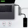 Axagon HMC-5G21 USB 10Gbps centrinis mazgas, 2x USB-A, 2x USB-C, HDMI 4k/30Hz, PD 60W, USB-C laidas