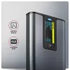 Axagon EEM2-SD2 USB-C 10Gbps - M.2 NVMe ir SATA SSD dėklas su ekranu