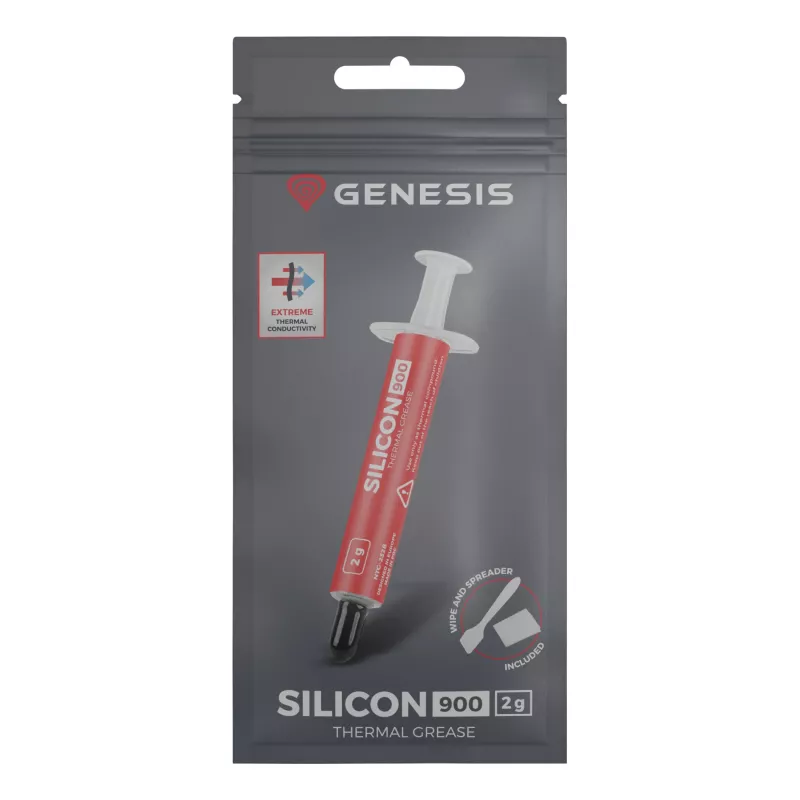 Termopasta GENESIS Silicon 900 12.8 W/m·K 2 g