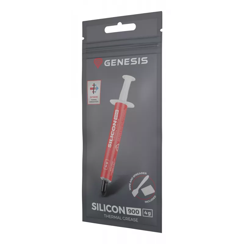GENESIS Silicon 900 terminė pasta, pilka, 12.8 W/m·K, 2.8 g/cm³