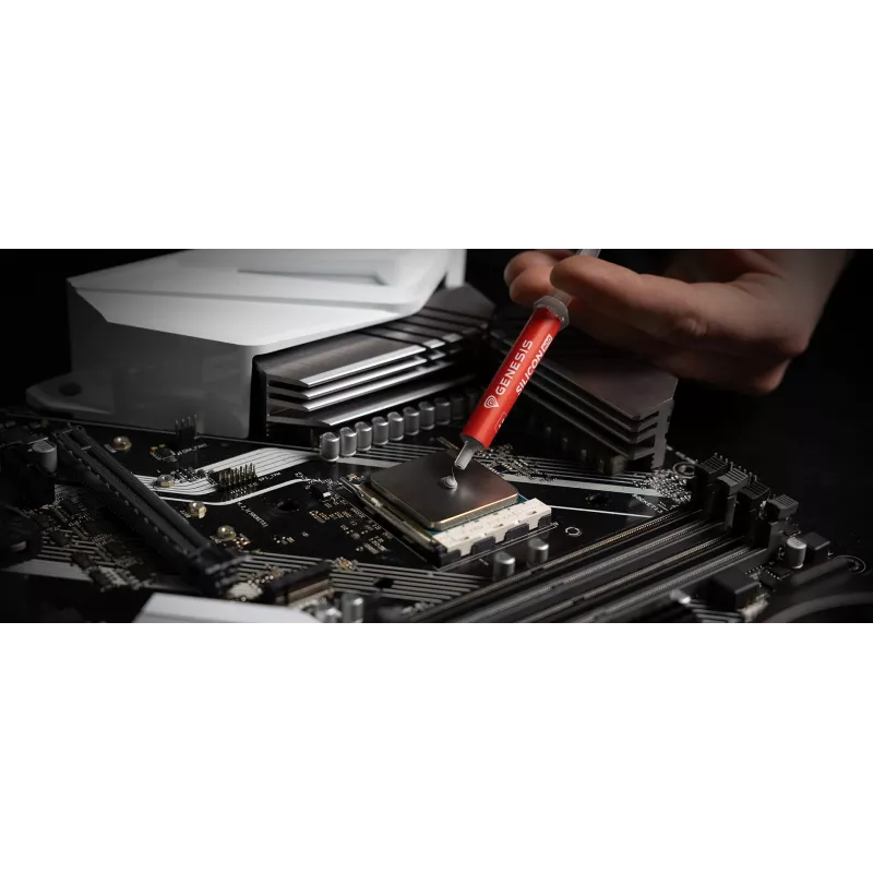 GENESIS Silicon 900 terminė pasta, pilka, 12.8 W/m·K, 2.8 g/cm³