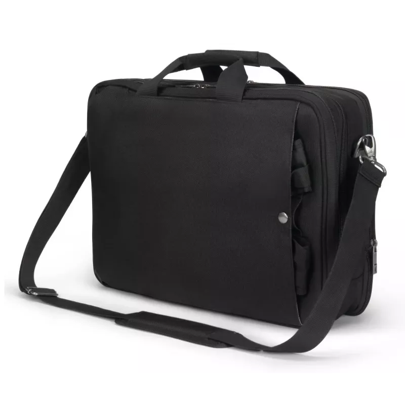 DICOTA Top Traveller Dual Five - Dėklas nešiojamam kompiuteriui 14-16 colių - Juoda / 900d perdirbtas PET poliesteris