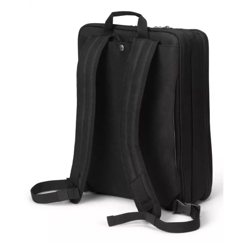 DICOTA Top Traveller Dual Five - Dėklas nešiojamam kompiuteriui 14-16 colių - Juoda / 900d perdirbtas PET poliesteris