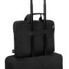 Portfelis DICOTA D32172-RPET 14 colių juodas su petnešomis