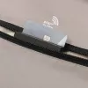 Portfelis DICOTA D32172-RPET 14 colių juodas su petnešomis