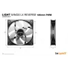 be quiet! Light Wings LX 120 mm PWM Reverse Black Kompiuterio ventiliatorius 12 cm 1 vnt.