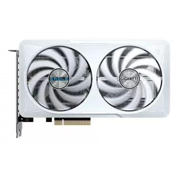GIGABYTE GeForce RTX 5060 EAGLE OC ICE 8G vaizdo plokštė – 8 GB GDDR7, 128 bit, PCI-E 5.0, 2550 MHz pagrindinis dažnis, 3× DisplayPort, 1× HDMI, GV-N5060EAGLEOC ICE-8GD