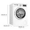Bosch WUU28T10PL skalbyklė, priekinio pakrovimo, 9 kg, 1400 aps./min., energijos klasė A