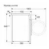 Bosch WUU28T10PL skalbyklė, priekinio pakrovimo, 9 kg, 1400 aps./min., energijos klasė A